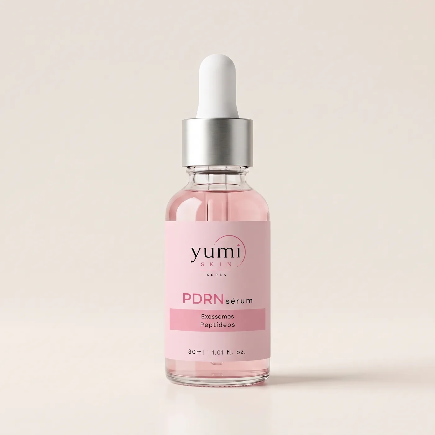 Sérum Facial PDRN Yumi Skin, frasco conta-gotas de 30 ml